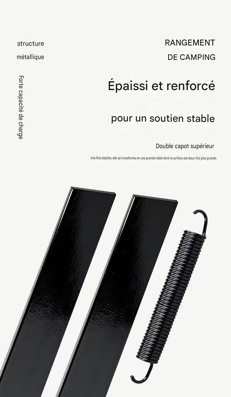 [Paiement à la livraison, livraison sous 24 heures]Table pliante et extensible et boîte de rangement pliable à grande capacité