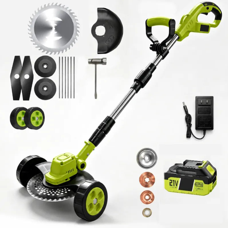 🌱✨ Limited Time 50% OFF✨ 3-in-1 Cordless Lawn Mower | Powerful Grass Trimmer & Edger for Small to Medium Gardens