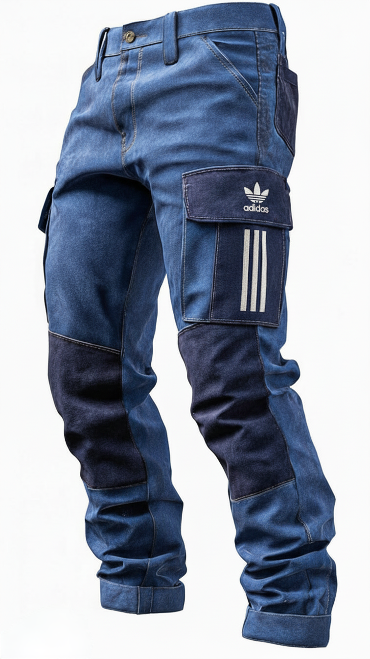 Rugged Everyday Cargo Denim Pants