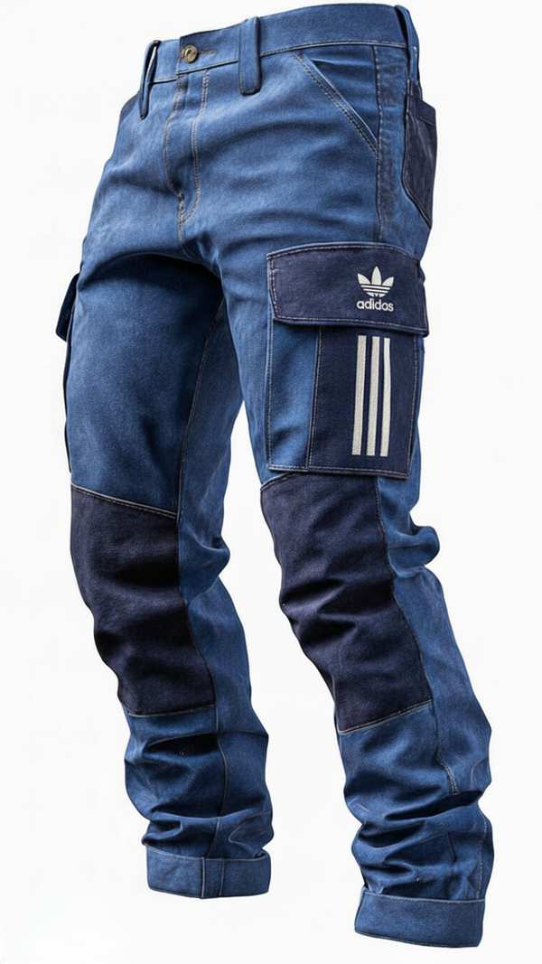 Rugged Everyday Cargo Denim Pants