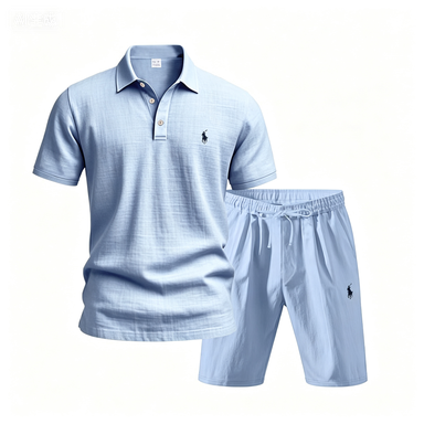 BreezeLinen Cool Summer Two Piece Set