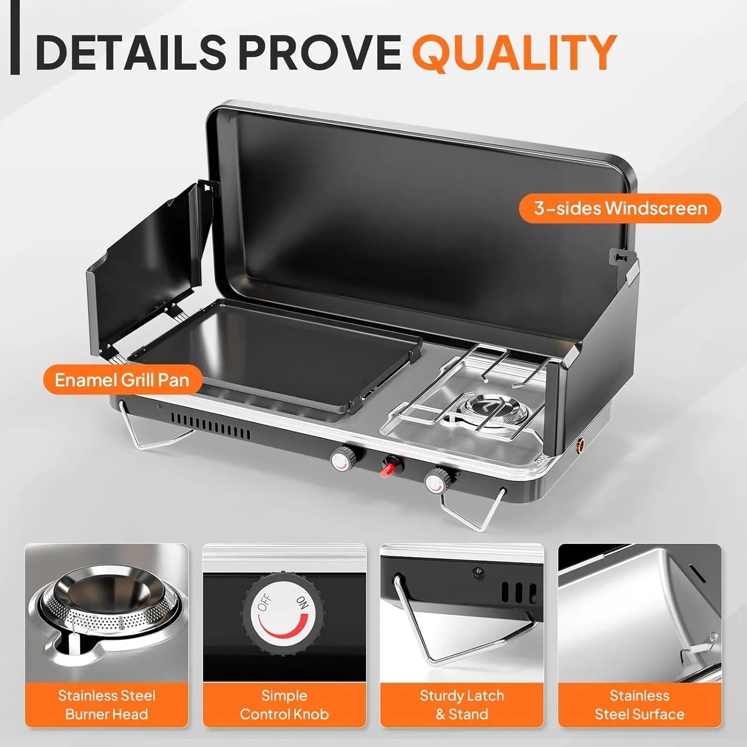 CampPro Portable Griddle