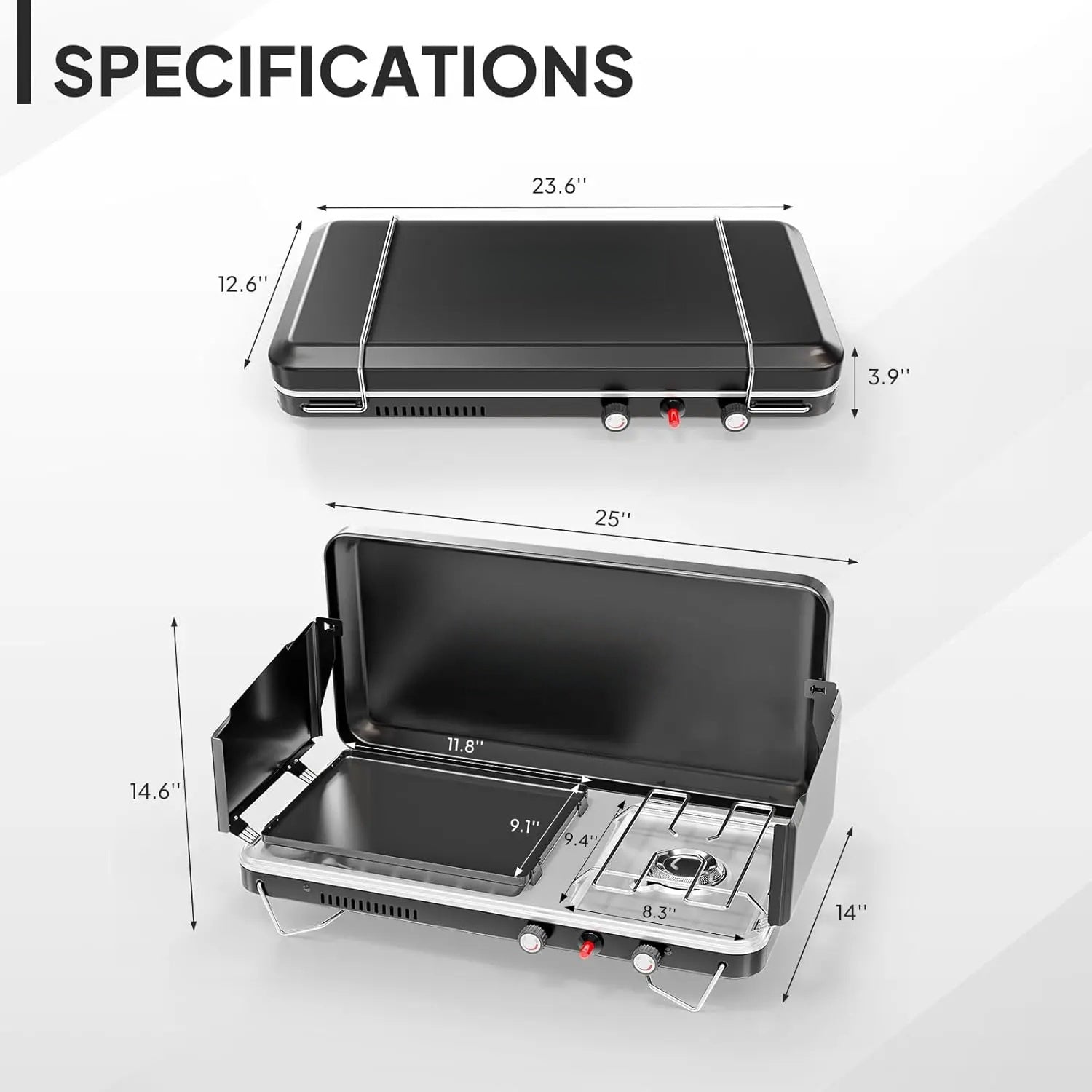 CampPro Portable Griddle