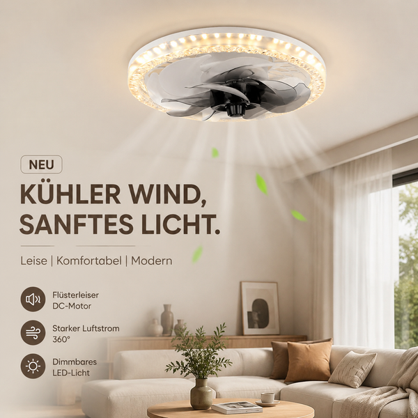 Quiet Remote Ceiling Fan Light