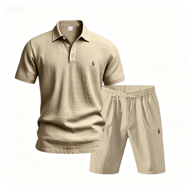 BreezeLinen Cool Summer Two Piece Set