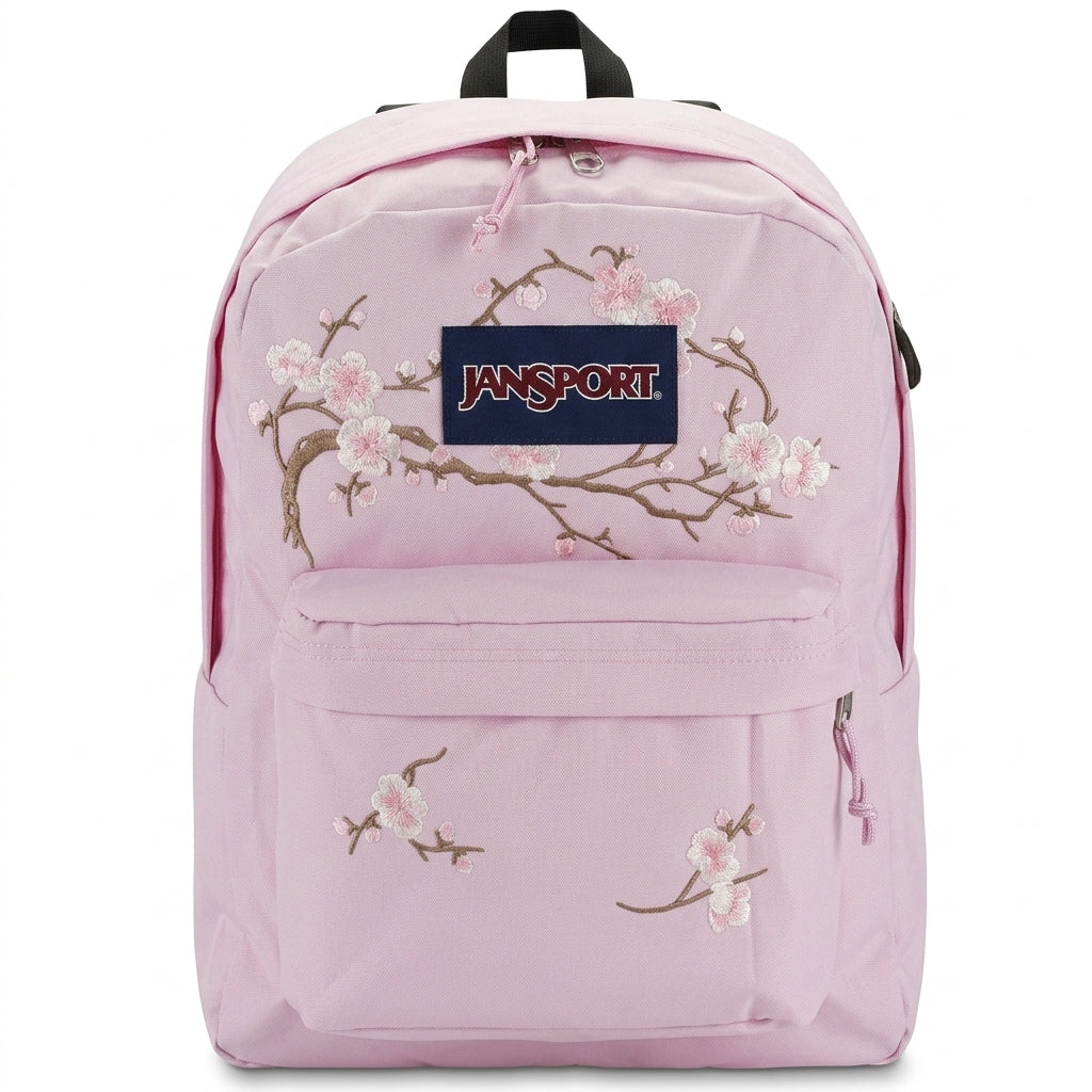 Sakura Embroidered Backpack