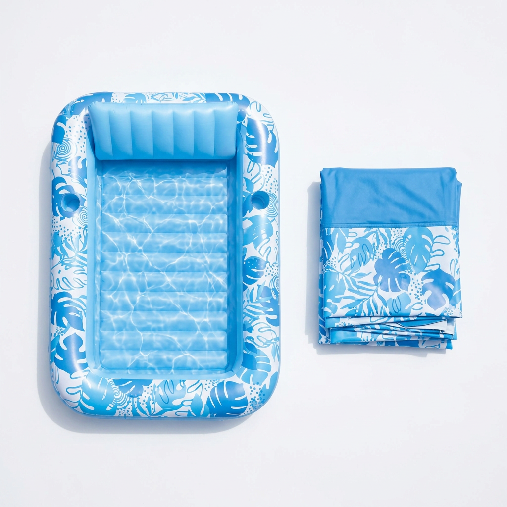 SunLounge Pro Inflatable Tan Pool